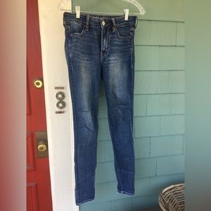 American eagle skinny jeans size 4